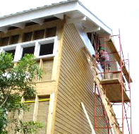 Um dos protótipos é de madeira de reflorestamento