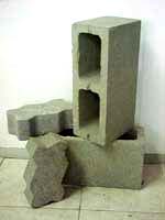 Testes mostram que os blocos com cinzas têm boa durabilidade