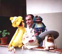 Mauro Rodriguesa, artista cênico e bonequeiro