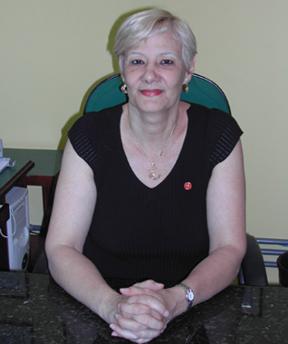 professora Olga M. B. A. de Oliveira - foto Gutieres Baron