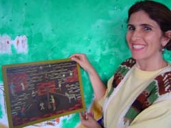 Professora é especialista em arte-educação