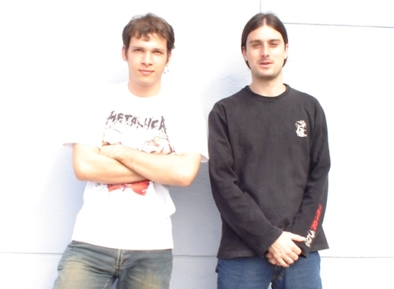 Dois integrantes da Banda Mamba Negra