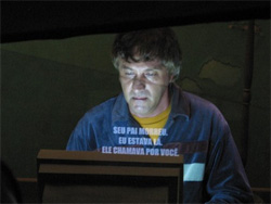 O ator Sérgio Bellozupko