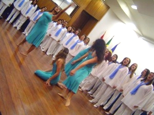 Coral e Grupo de Dança na SBPC