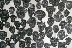 Monotipia sobre Papel, 2006, 1,50mx0,92m, detalhe