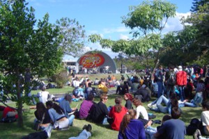 Concha Acústica da UFSC - um dos palcos do Projeto 12:30