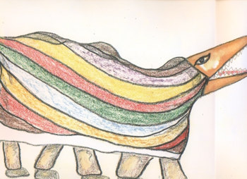 Desenho da Oficina de Boi de mamão - MU da UFSC