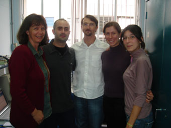 Prof ªUrsula, Rafael,  Prof. Stelio, Fernanda e Carolina
