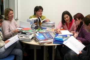 Alunos criaram o hábito de se reunir para estudar