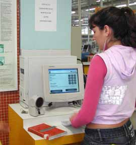 Sistema informatizado facilita busca