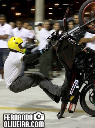 Apresentações de moto e quadriciclo