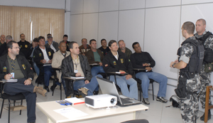Aulas ministradas pelos militares são teóricas e práticas