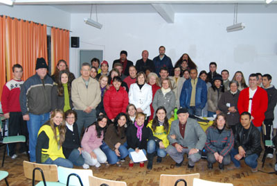 Participantes do treinamento