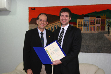 Diego Vieira e Alvaro Prata - foto Paulo Noronha/Agecom