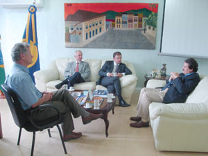 Pedrotti, Doubrawa, Jancarek e Justo da Silva: parcerias