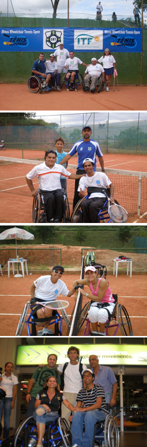 Fotos: Equipe Projeto Tênis para Cadeirantes