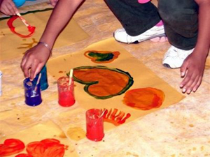 Atividades de pintura