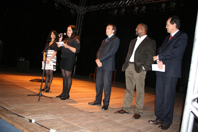 Maria de Lourdes Borges fala na abertura da Semana