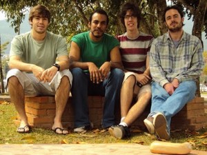 O quarteto: meta é difundir a música brasileira