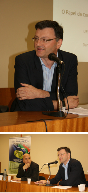 Darlei Dall’Agnol foi o primeiro palestrante do evento