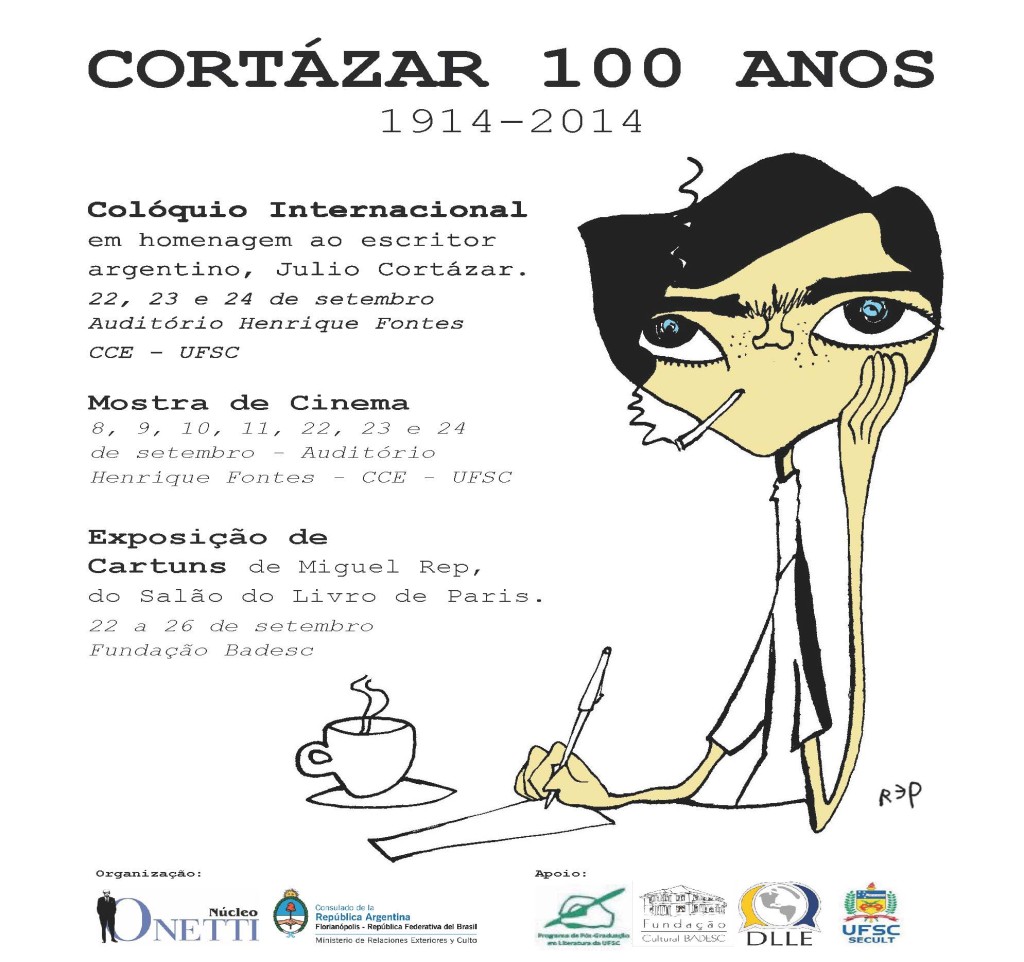 CARTAZ CORTÁZAR 100 ANOS