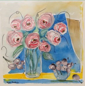 Maria Esmênia, Série Flores