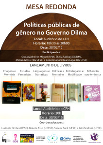 Mesa Redonda Politicas Publicas de Gênero 30.3.2015