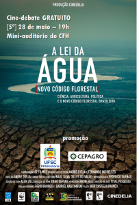 cartaz - cine debates LEI DA ÁGUA