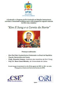 Convite Aula Inaugural 20152