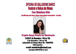 cartaz oficina de dança CDS 31