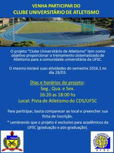 Cartaz do projeto