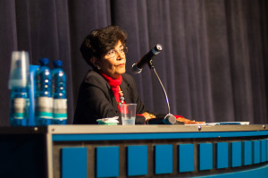 Marilena Chauí. Foto: Henrique Almeida/Agecom/UFSC