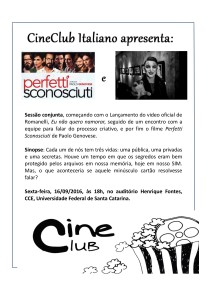 Cineclub e Lançamento Romanelli