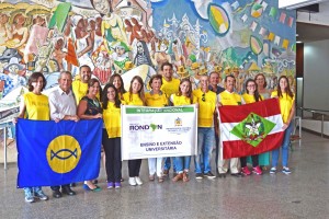 Foto oficial da despedida dos Rondonistas (Foto: Divulgação)