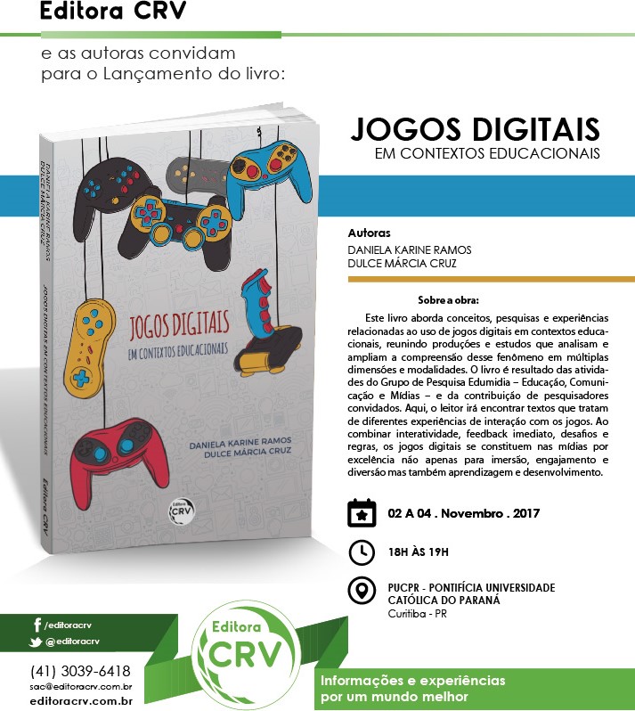 Livro - Jogos digitais em contextos educacionais - Livros de