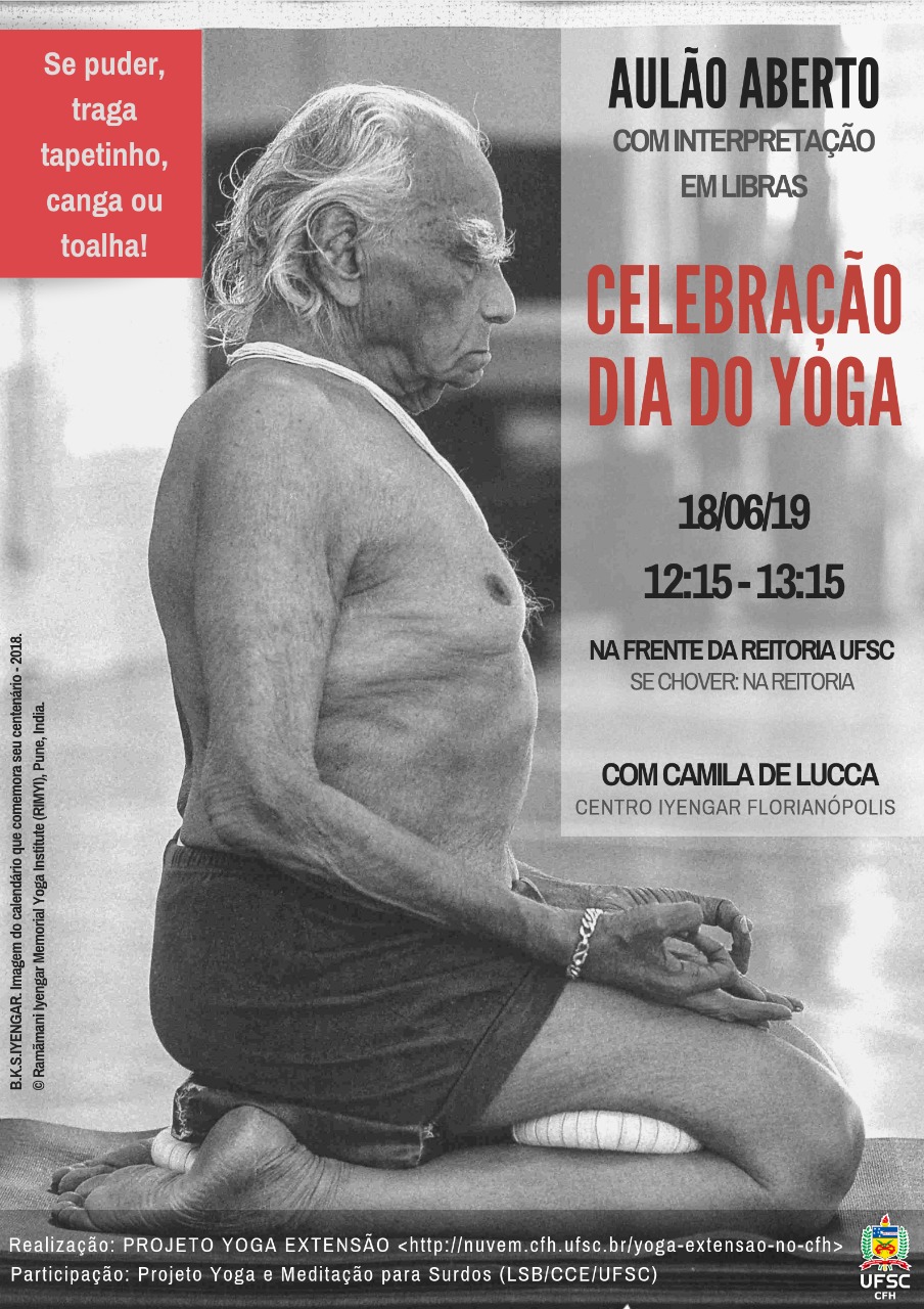 Notícia - Udesc oferta curso gratuito de yoga à comunidade externa e interna