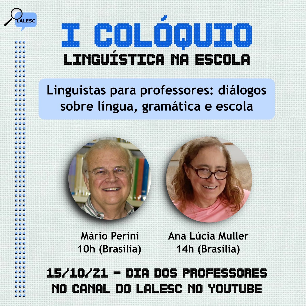 Espaço Semear: Sextas, 14h: Aulas de Conversação em Inglês