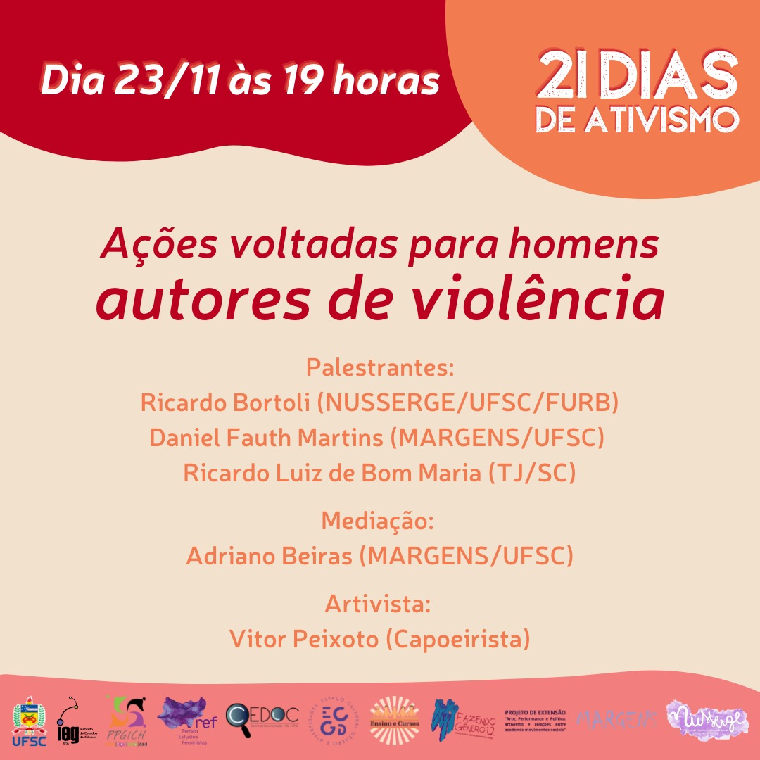 21 dias de ativismo pelo fim da violência contra as mulheres