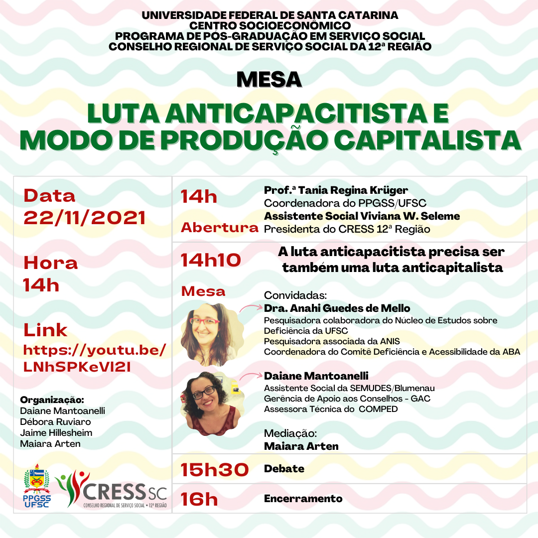 Participe da enquete proposta pelo NEPPI - DSS/UFSC, CRESS/SC e Comitê SUAS/ SC COVID-19 