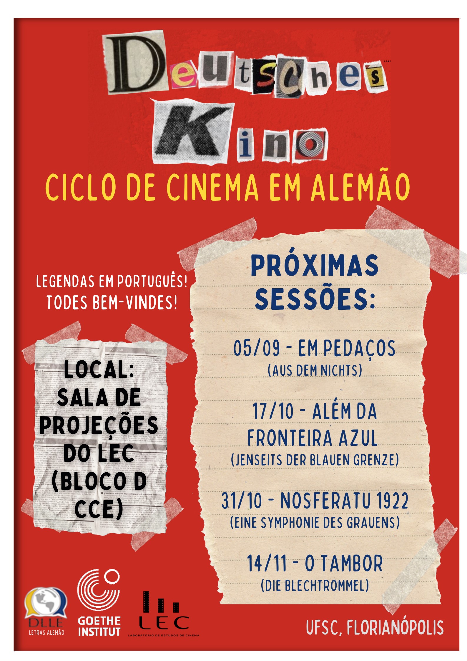 Ciclo de Cinema Alemão | 'Em pedaços’ (‘Aus dem nichts’) @ Sala de projeção | Laboratório de Estudos de Cinema - LEC | Bloco D - CCE