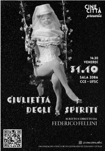 Cineclube Cinecittà: Fellini em sessão especial de Halloween @ Sala 208A CCE/UFSC